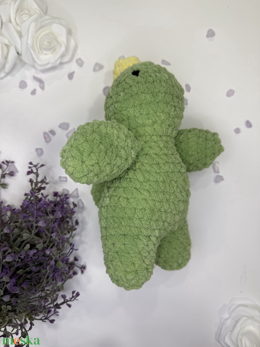 Plüssdínó - T-Rex dinoszaurusz amigurumi plüssjáték - játék & sport - plüssállat & játékfigura - plüss dínók - Meska.hu