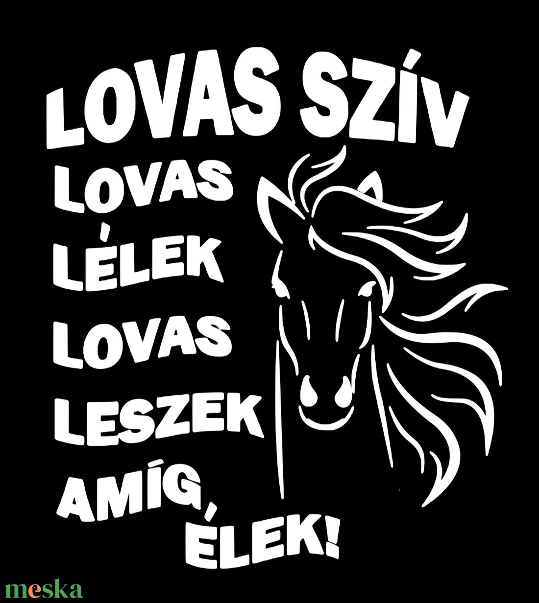 Vasalóval felvasalható LOVAS MINTA  22x25 cm - otthon & életmód - papír, írószer - matrica, matrica csomag - Meska.hu