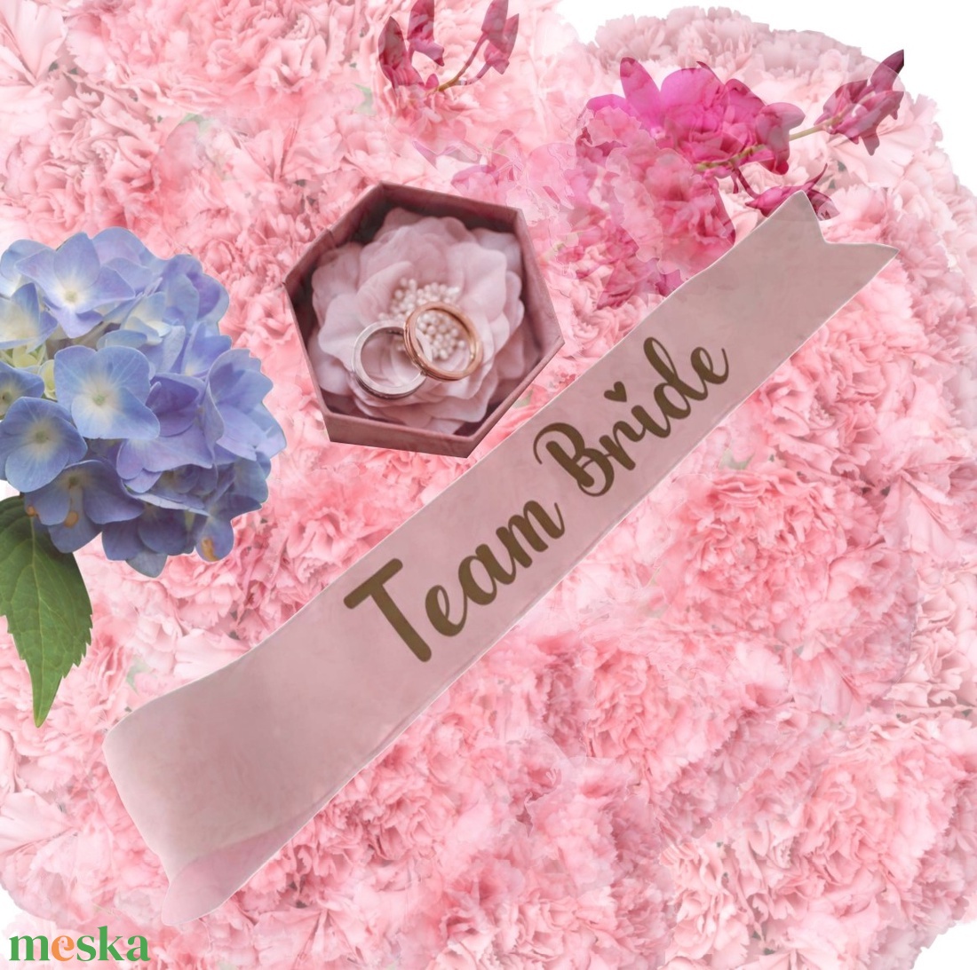 Lánybúcsús szatén szalagok, Team Bride felirattal - esküvő - lánybúcsú - Meska.hu Lánybúcsús szatén szalagok, Team Bride felirattal - esküvő - lánybúcsú - Meska.hu