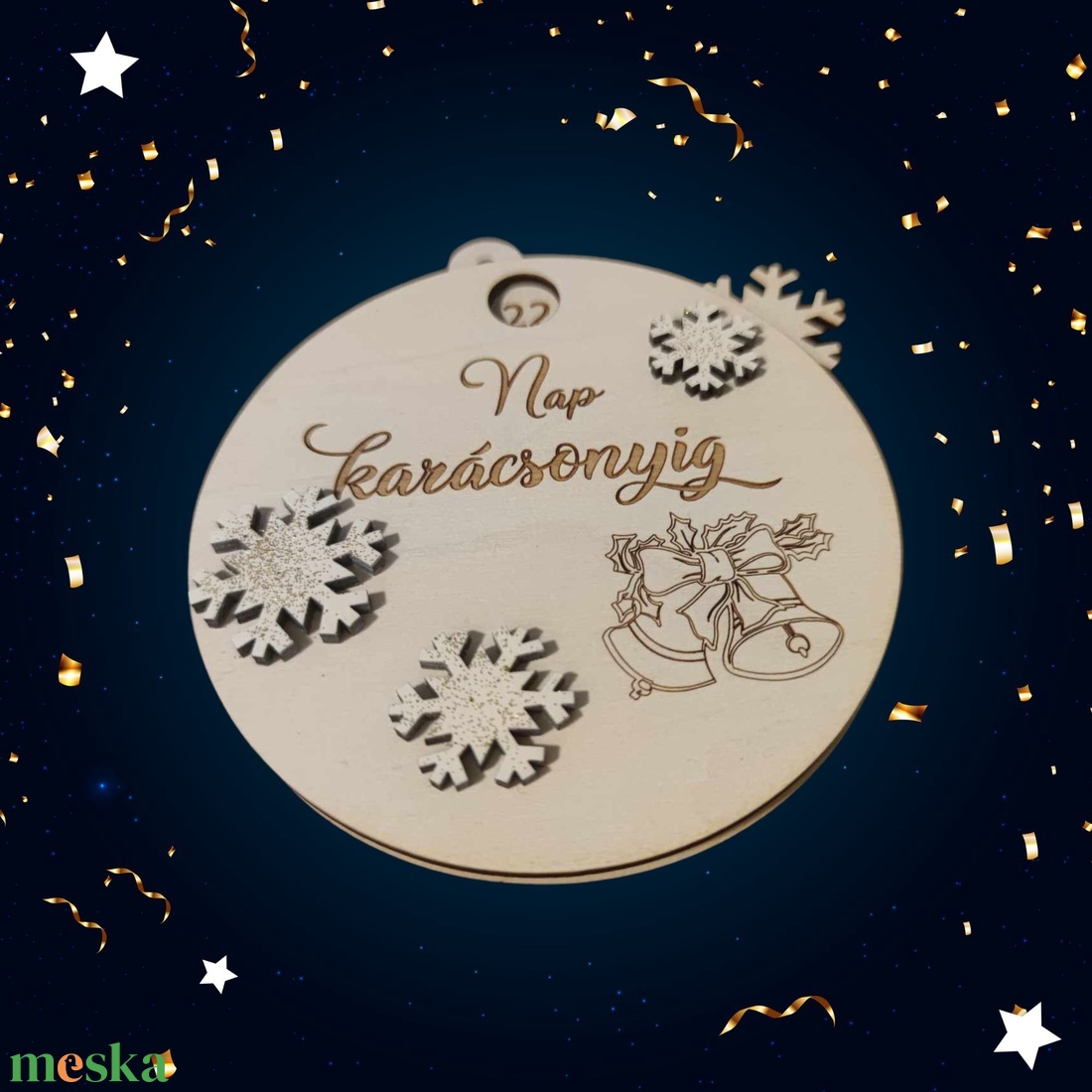 Adventi visszaszámláló - karácsony - karácsonyi lakásdekoráció - karácsonyfadíszek - Meska.hu Adventi visszaszámláló - karácsony - karácsonyi lakásdekoráció - karácsonyfadíszek - Meska.hu