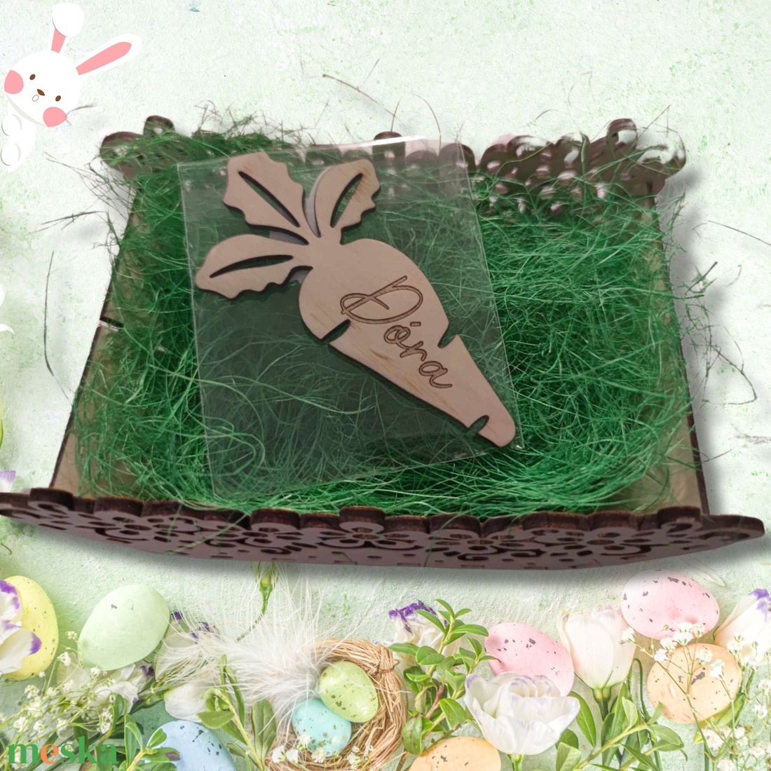 Húsvéti fa sárgarépa  csoportok részére  - otthon & életmód - dekoráció - dísztárgy - Meska.hu