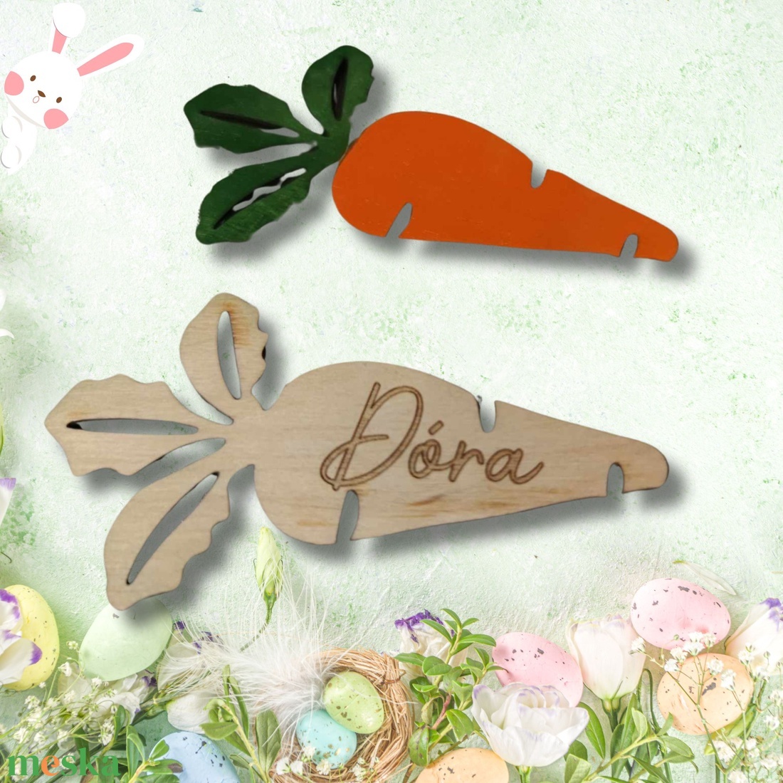 Húsvéti fa sárgarépa  csoportok részére  - otthon & életmód - dekoráció - dísztárgy - Meska.hu