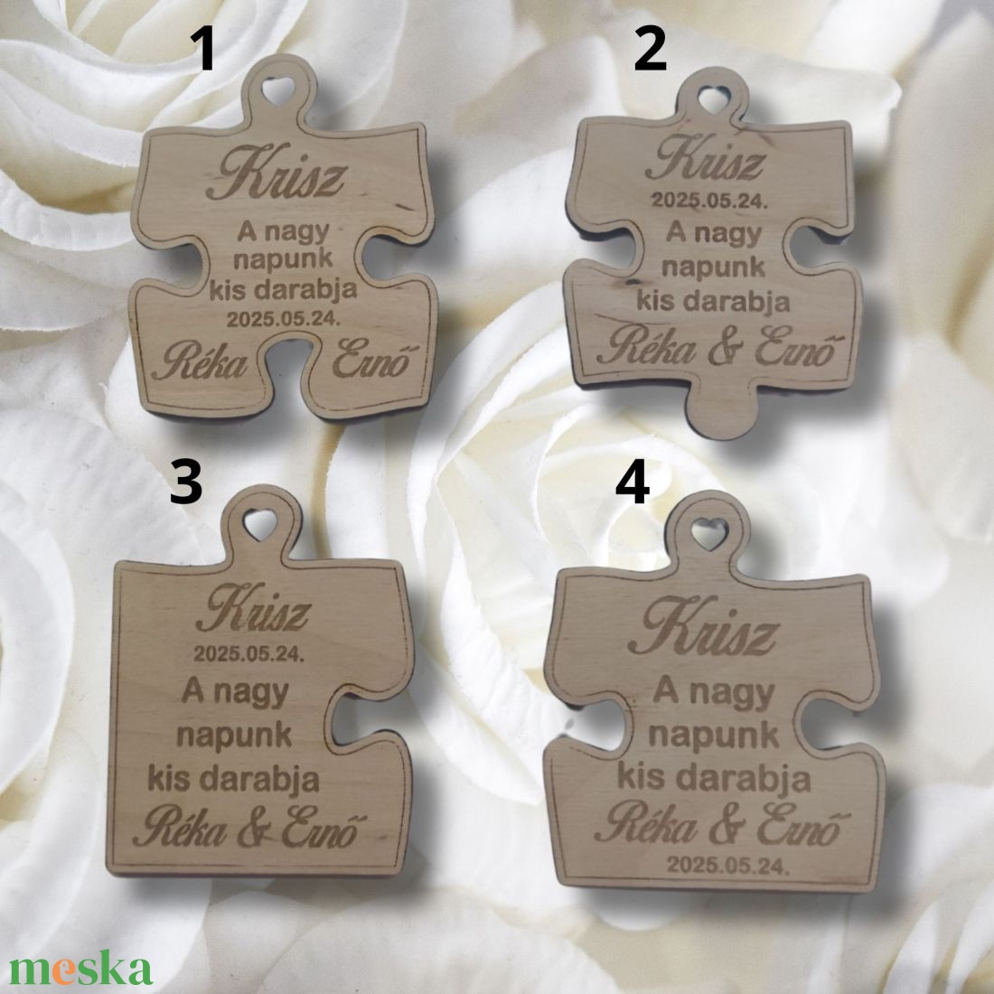 Puzzle alakú esküvői köszönőajándék és ültetőkártya vendégek részére - esküvő - emlék & ajándék - köszönőajándék - Meska.hu Puzzle alakú esküvői köszönőajándék és ültetőkártya vendégek részére - esküvő - emlék & ajándék - köszönőajándék - Meska.hu