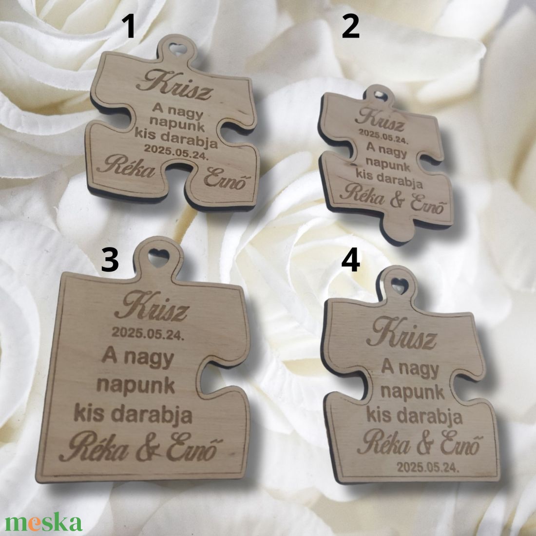 Puzzle alakú esküvői köszönőajándék és ültetőkártya vendégek részére - esküvő - emlék & ajándék - köszönőajándék - Meska.hu Puzzle alakú esküvői köszönőajándék és ültetőkártya vendégek részére - esküvő - emlék & ajándék - köszönőajándék - Meska.hu