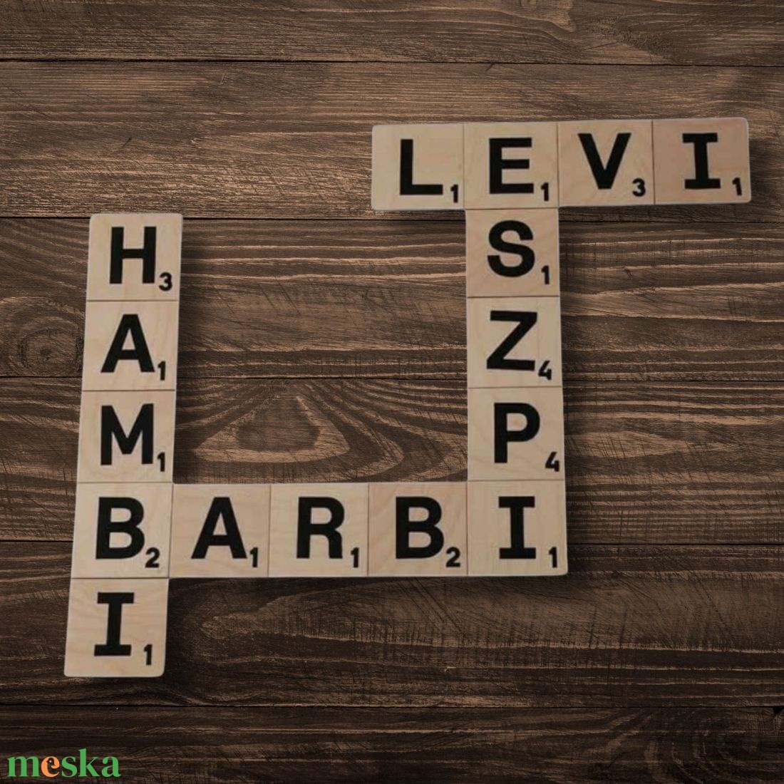 Scrabble betűk fából (7X7 cm) karácsonyi ajándéknak is - otthon & életmód - dekoráció - kép & falikép - több részes kép - Meska.hu Scrabble betűk fából (7X7 cm) karácsonyi ajándéknak is - otthon & életmód - dekoráció - kép & falikép - több részes kép - Meska.hu