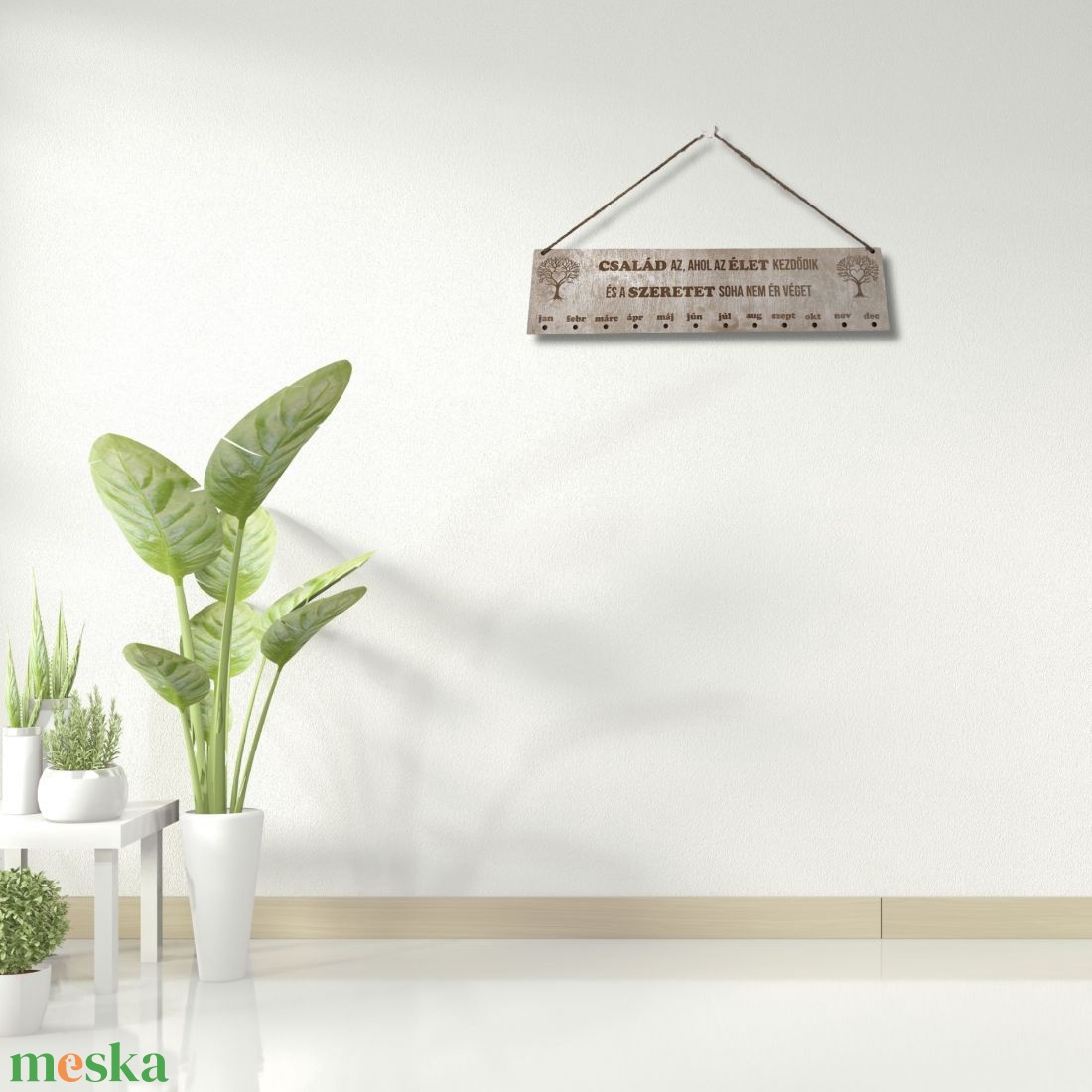 Családi ünnepek tábla, öröknaptár - otthon & életmód - dekoráció - kép & falikép - táblakép - Meska.hu