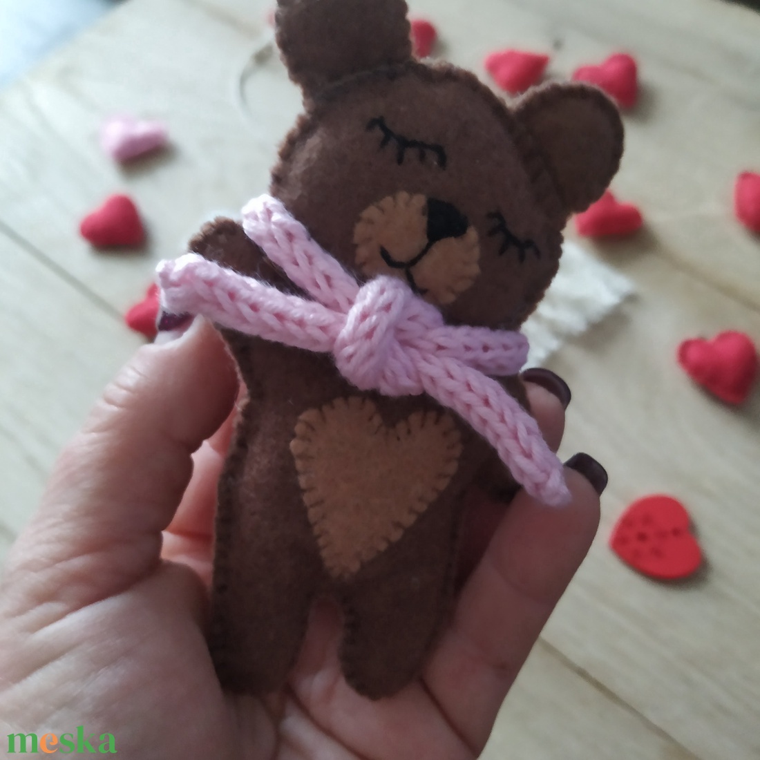 Filc maci, macik - otthon & életmód - dekoráció - dísztárgy - Meska.hu