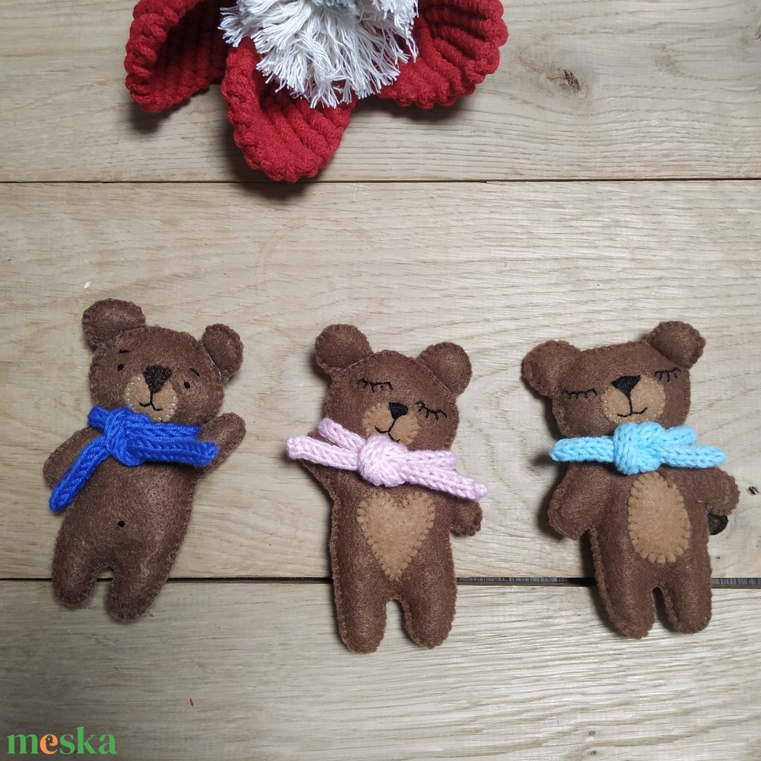 Filc maci, macik - otthon & életmód - dekoráció - dísztárgy - Meska.hu