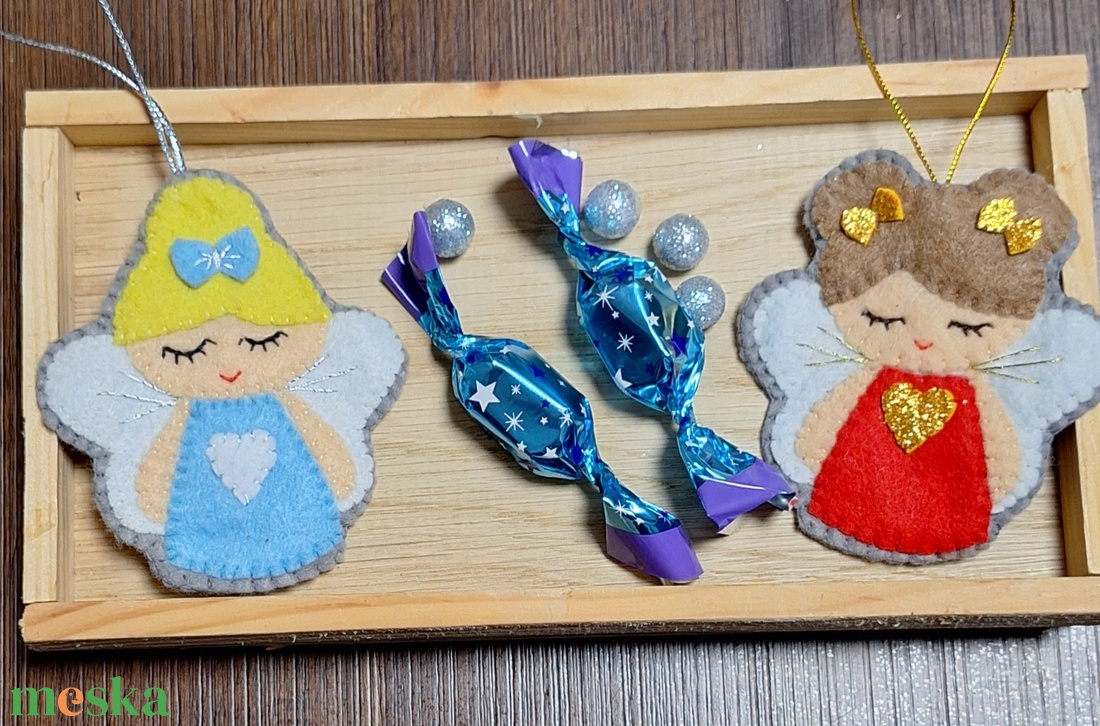 Hímzett filc angyalka, karácsonyfa díszek. - karácsony - karácsonyi lakásdekoráció - karácsonyfadíszek - Meska.hu Hímzett filc angyalka, karácsonyfa díszek. - karácsony - karácsonyi lakásdekoráció - karácsonyfadíszek - Meska.hu