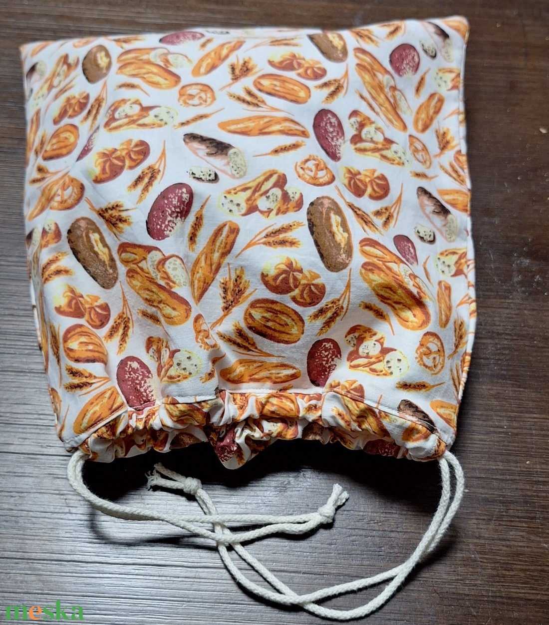 Kenyeres zsák, péksüteményes zsák, vízhatlan, újrahasználható - táska & tok - bevásárlás & shopper táska - kenyeres zsák - Meska.hu