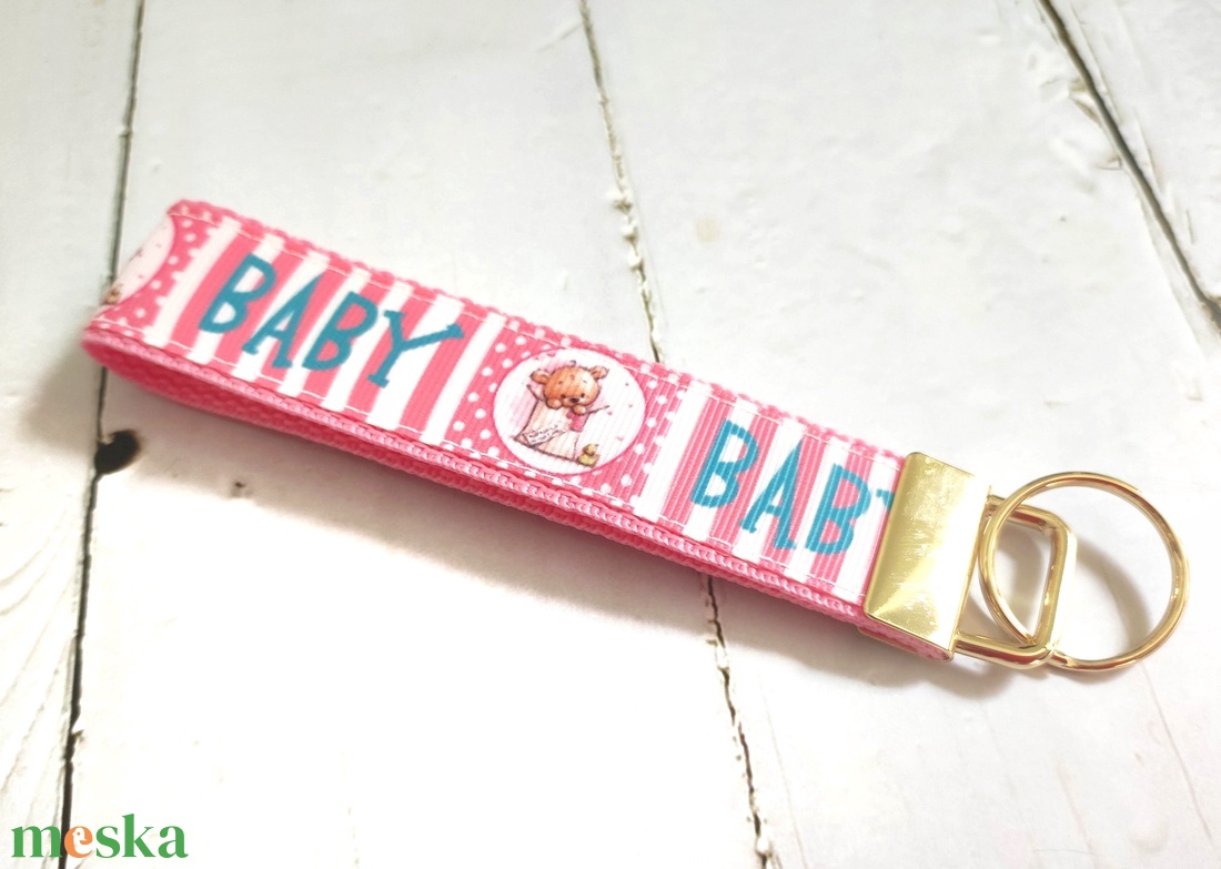 Baba baby kulcstartó babaváró bulira - táska & tok - kulcstartó & táskadísz - kulcstartó - Meska.hu