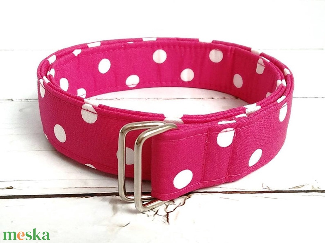 Pink pöttyös mintás gyereköv - ruha & divat - öv & övcsat - öv - Meska.hu Pink pöttyös mintás gyereköv - ruha & divat - öv & övcsat - öv - Meska.hu
