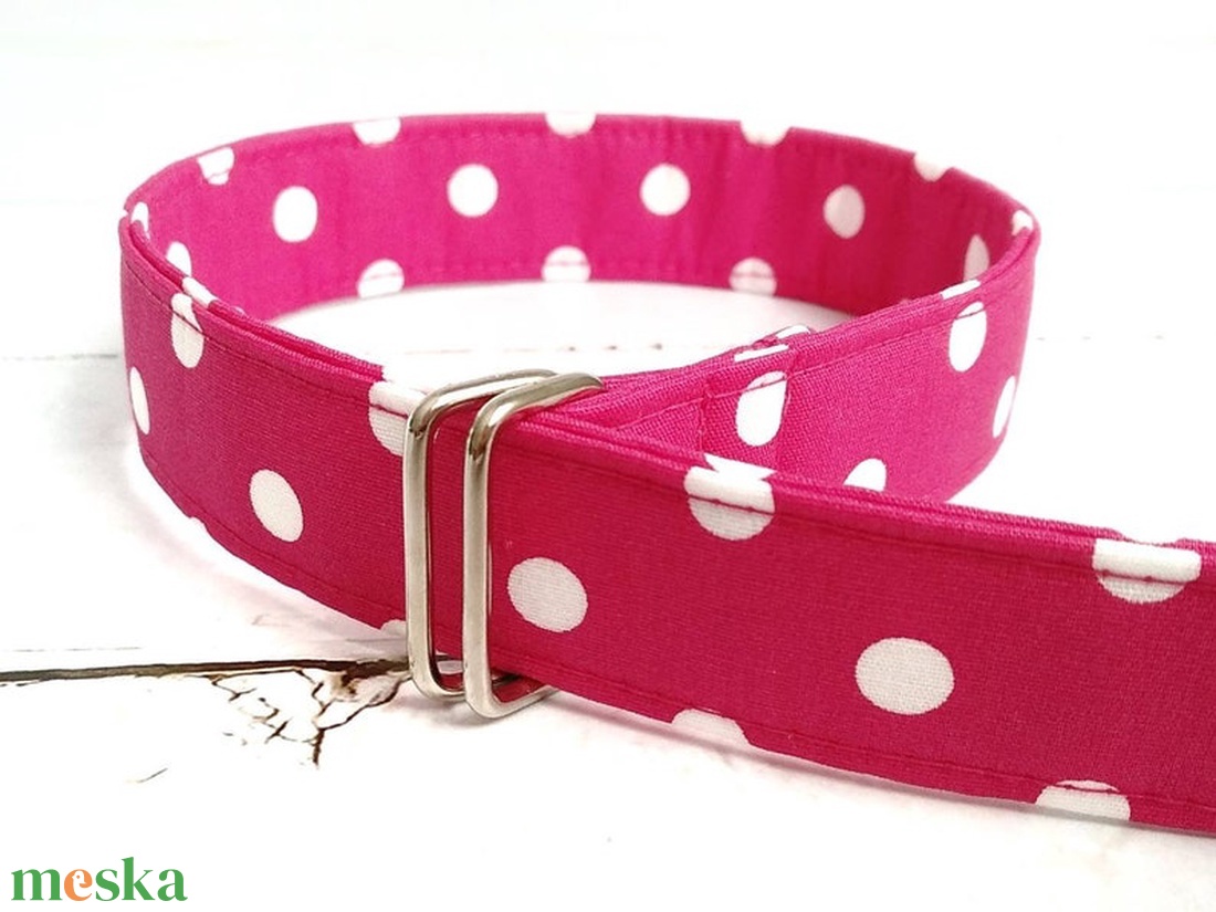 Pink pöttyös mintás gyereköv - ruha & divat - öv & övcsat - öv - Meska.hu Pink pöttyös mintás gyereköv - ruha & divat - öv & övcsat - öv - Meska.hu
