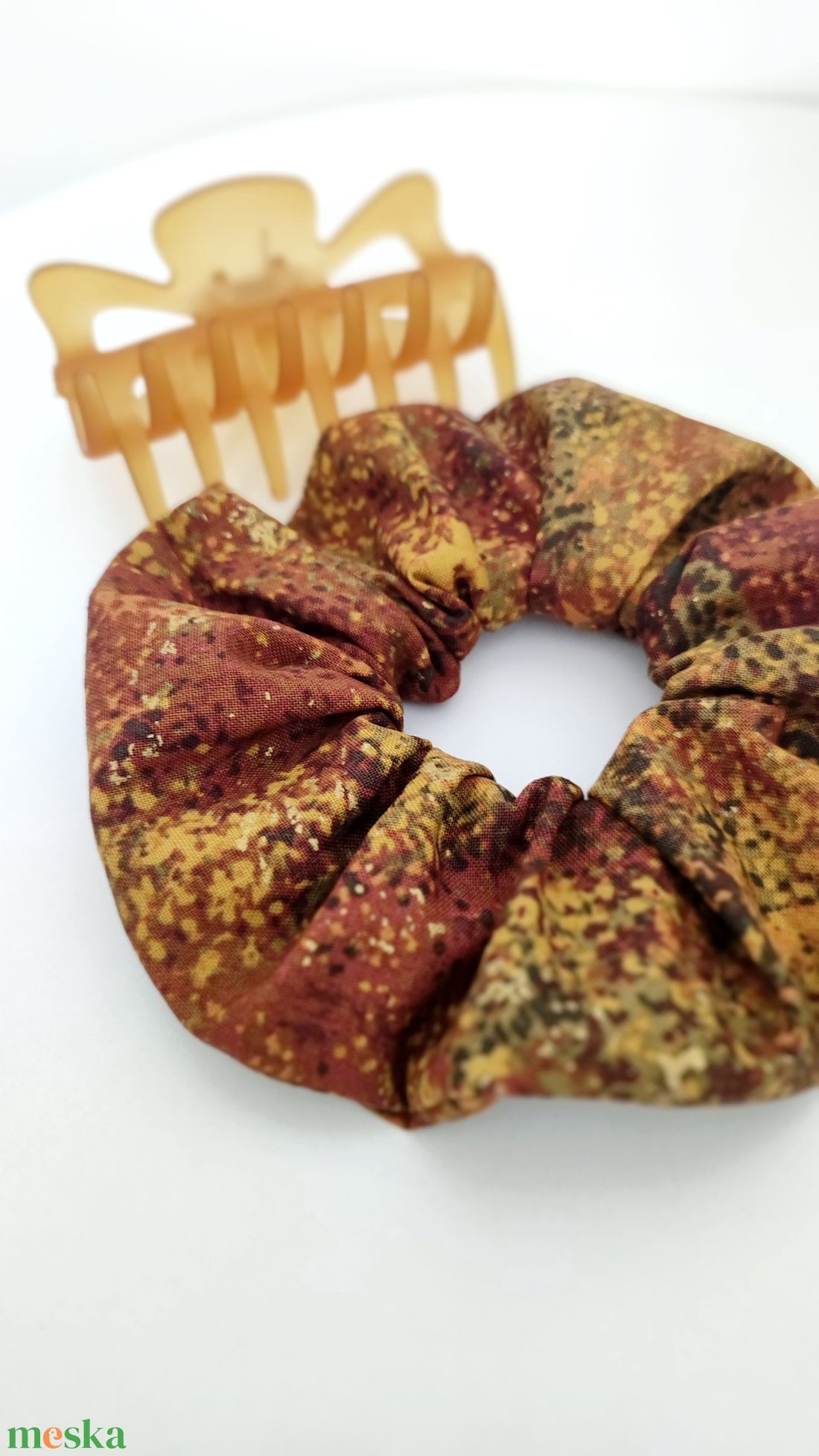 Barna pöttyös őszi női l scrunchie hajgumi - M-es - ruha & divat - hajdísz & hajcsat - hajgumi - Meska.hu Barna pöttyös őszi női l scrunchie hajgumi - M-es - ruha & divat - hajdísz & hajcsat - hajgumi - Meska.hu