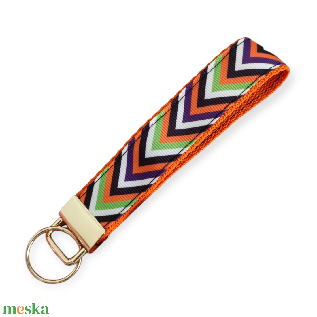 Chevron csíkos kulcstartó őszi Halloween napra - otthon & életmód - dekoráció - halloween - halloweeni dekoráció - Meska.hu Chevron csíkos kulcstartó őszi Halloween napra - otthon & életmód - dekoráció - halloween - halloweeni dekoráció - Meska.hu