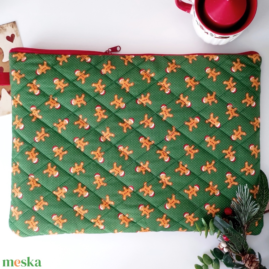 GINGER laptop védőtok - Környezetbarát 13-16 méretben - táska & tok - laptoptáska, laptop hátizsák - Meska.hu