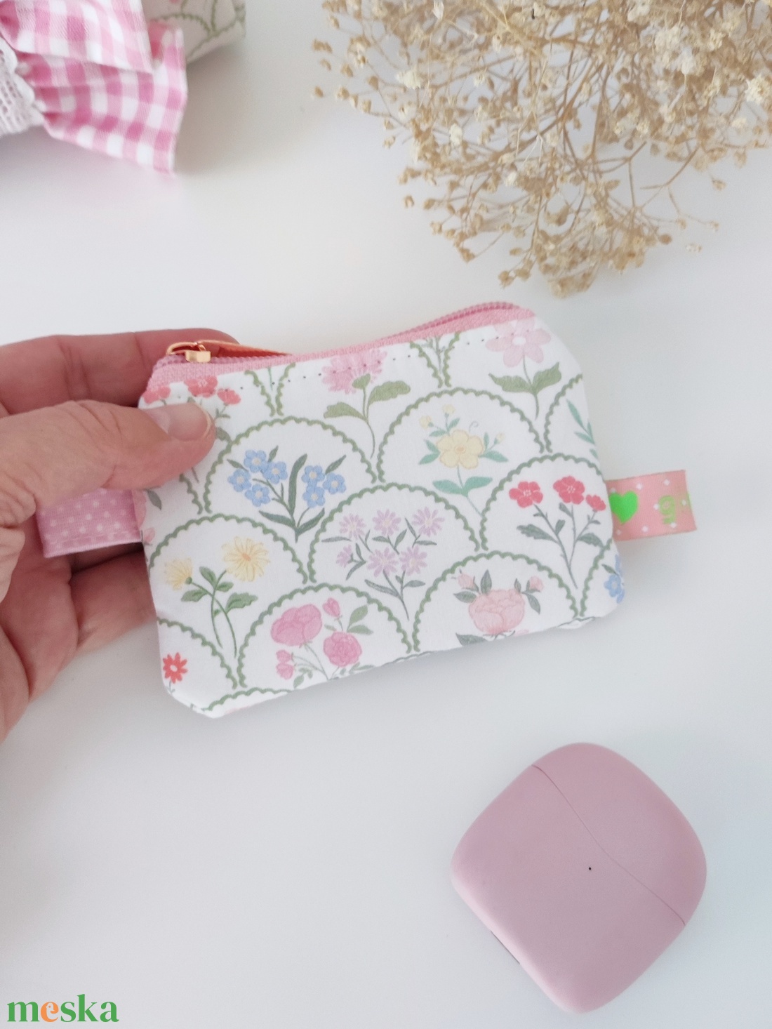 Mini női pipere táska � apróságoknak - táska & tok - neszesszer - Meska.hu