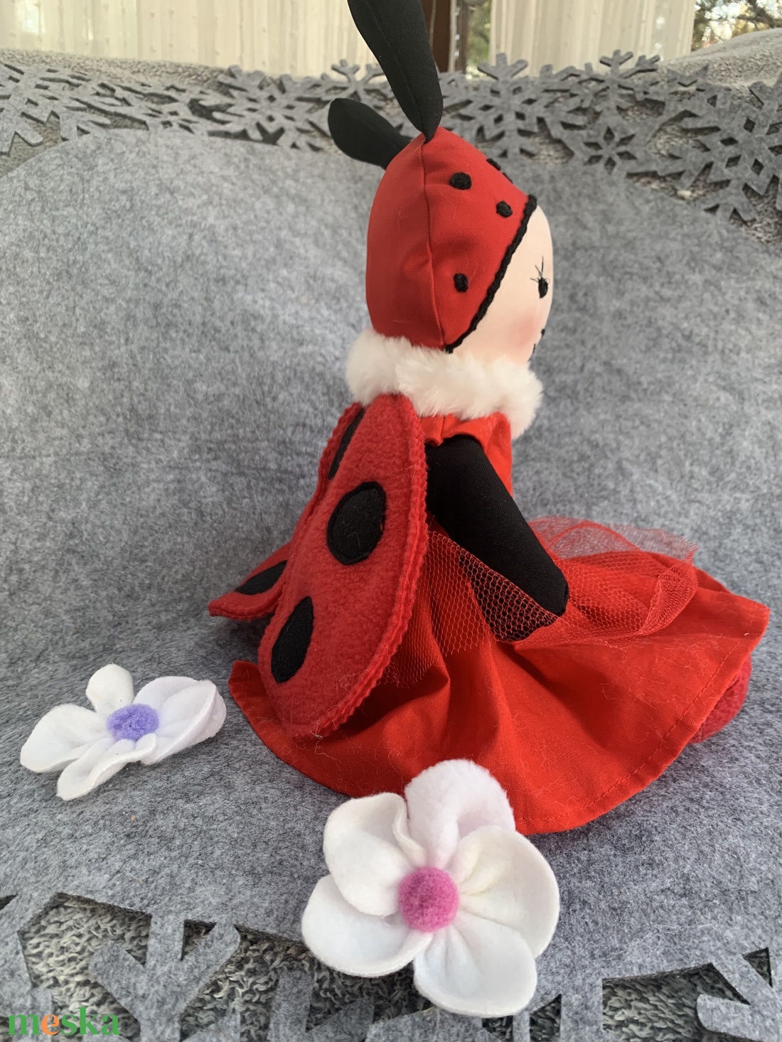 �Pöttöm Pöttyös � a szerencse katicája!� - játék & sport - baba & babaház - öltöztethető baba - Meska.hu