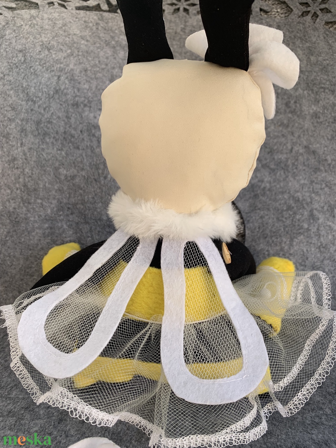 � ZümZüm � kézzel készült méhecske tündér baba � - játék & sport - baba & babaház - öltöztethető baba - Meska.hu