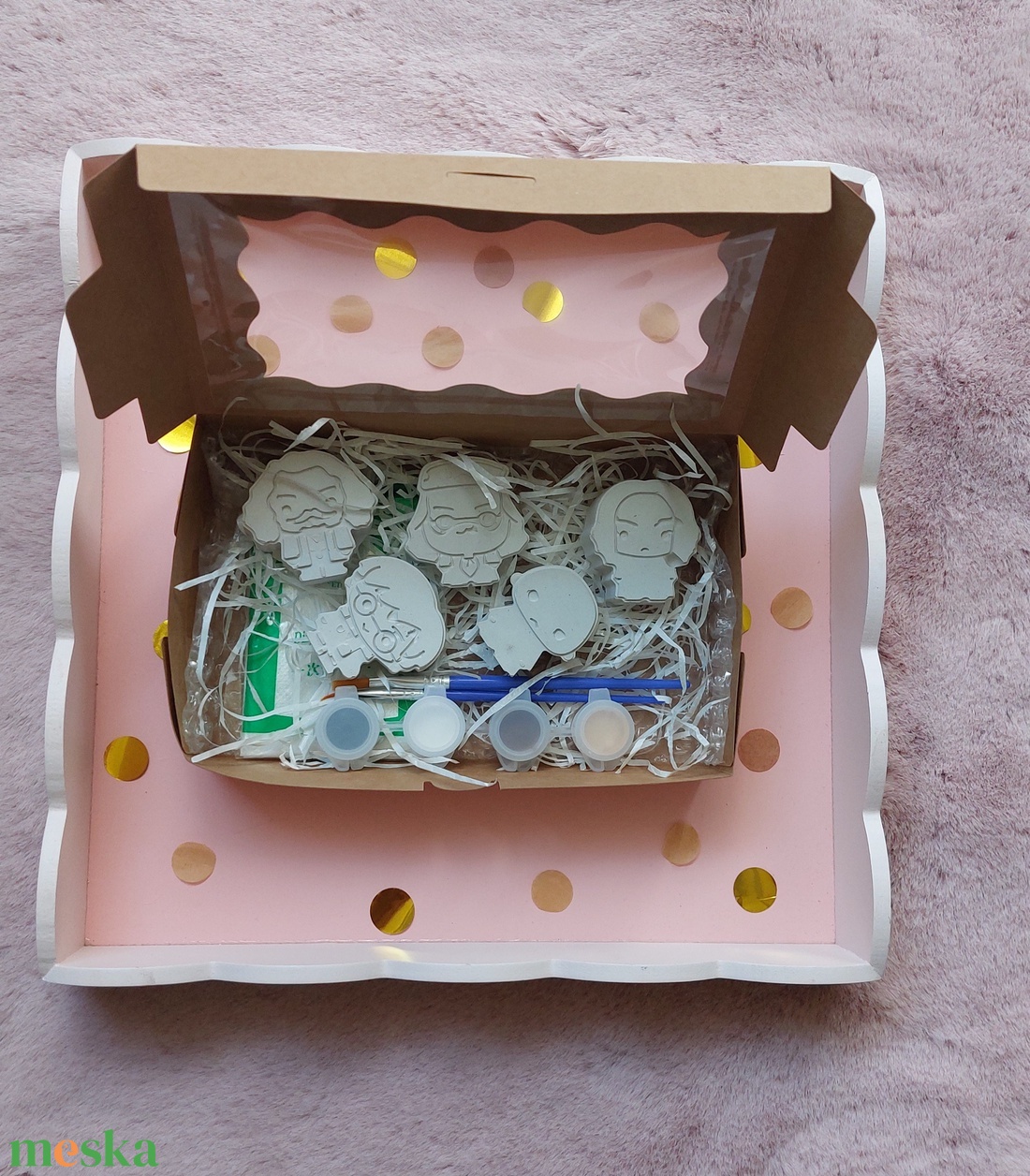 Kerámiagipsz figura hűtőmágnes - Harry Potter - diy (csináld magad) - egységcsomag - Meska.hu