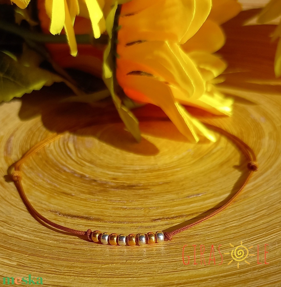 Bokalánc gyöngyökkel - ékszer - lábdísz és testékszer - bokalánc - Meska.hu