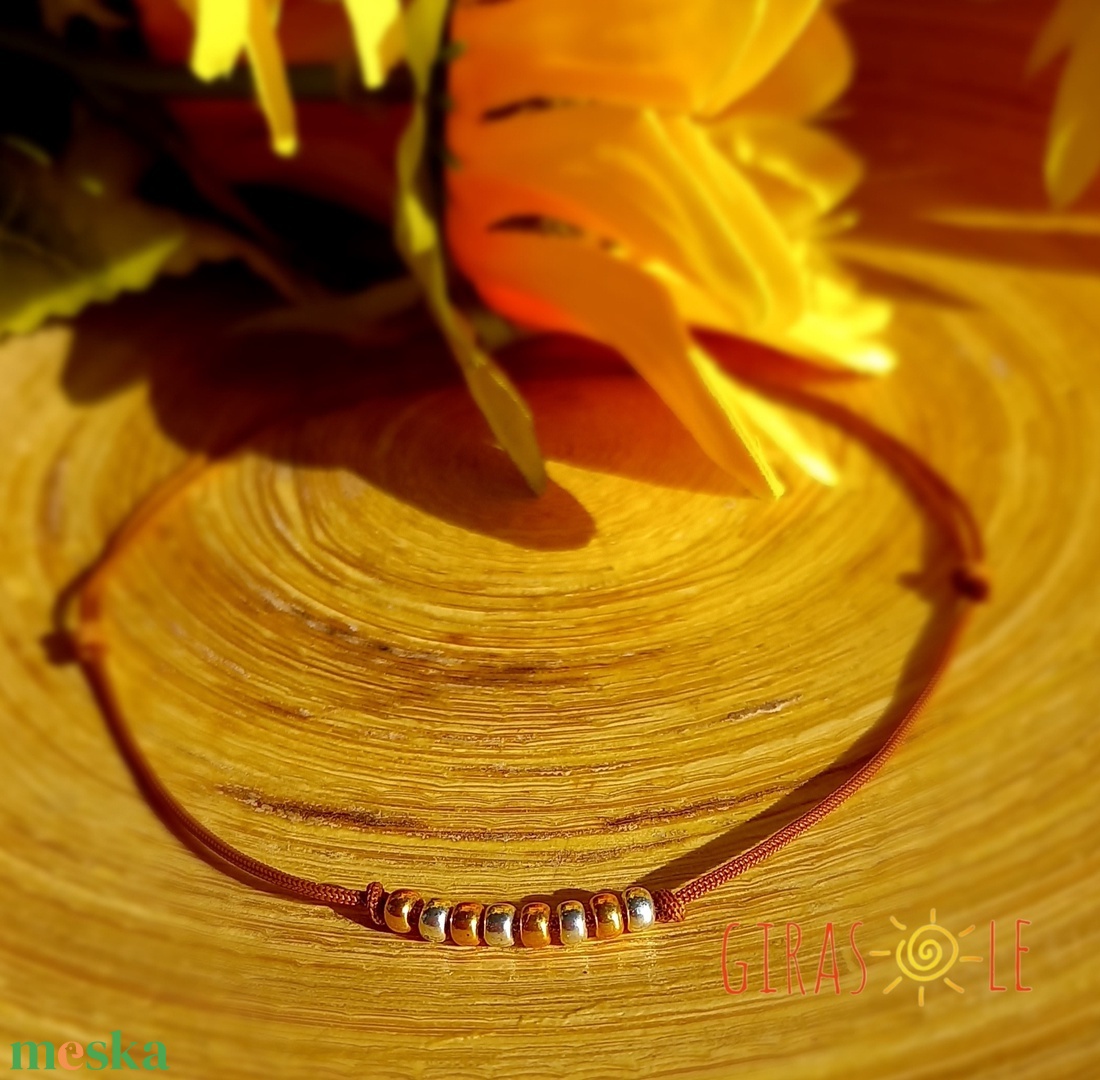 Bokalánc gyöngyökkel - ékszer - lábdísz és testékszer - bokalánc - Meska.hu