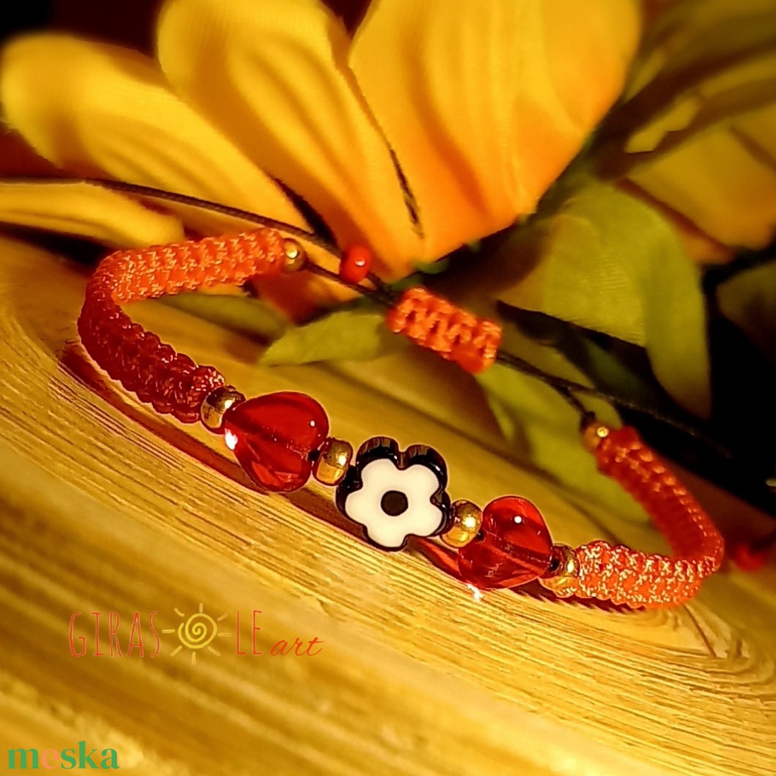 Millefiori karkötő - ékszer - karkötő - fonott karkötő - Meska.hu Millefiori karkötő - ékszer - karkötő - fonott karkötő - Meska.hu