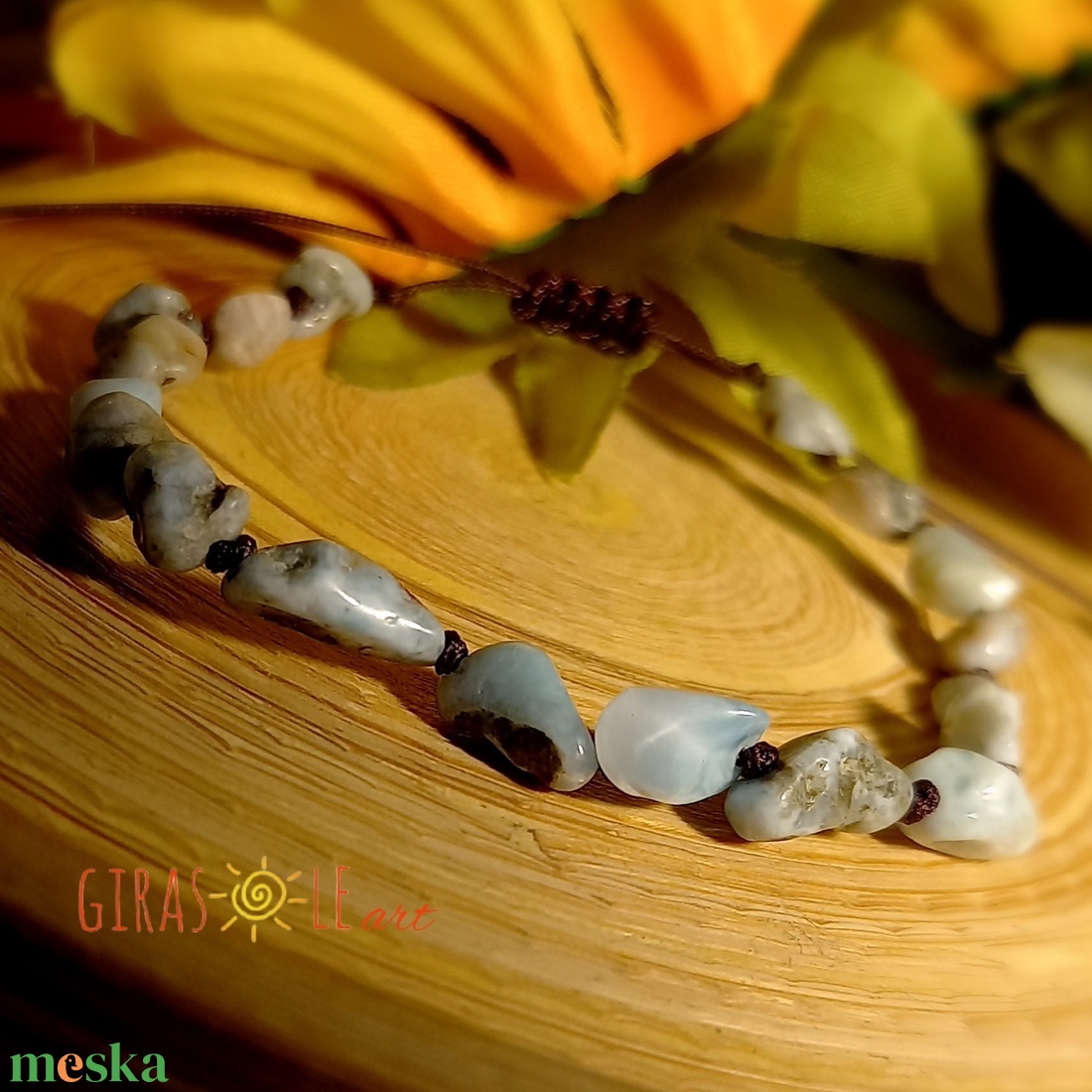 Larimar - a tenger fuvallata karkötő - ékszer - karkötő - ásványkarkötő - Meska.hu Larimar - a tenger fuvallata karkötő - ékszer - karkötő - ásványkarkötő - Meska.hu
