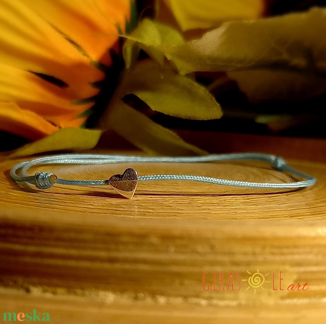 Zsinórkák valódi ezüsttel  - ékszer - karkötő - charm karkötő - Meska.hu