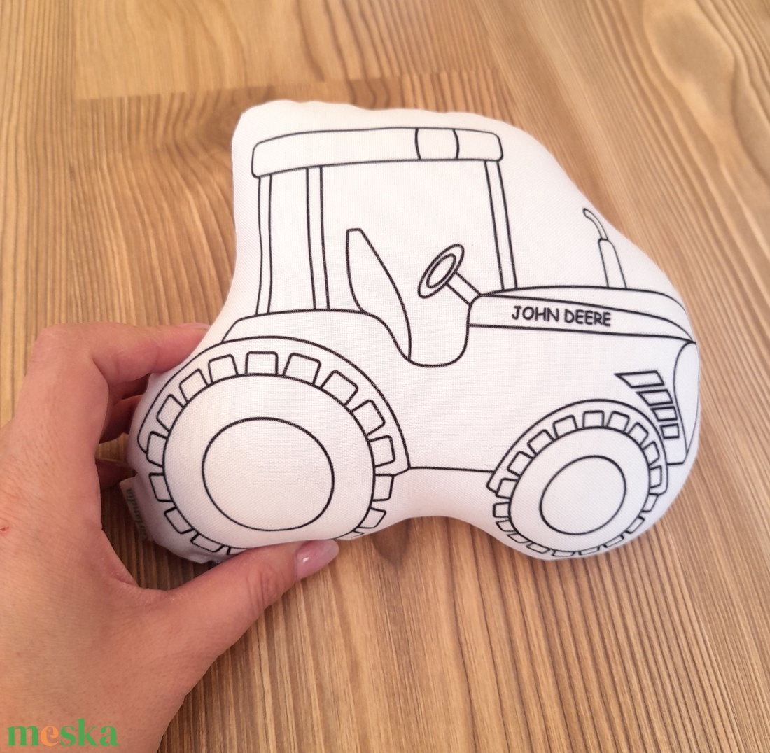 Traktor színező párna kimosható filcekkel - otthon & életmód - babaszoba, gyerekszoba - gyerek díszpárna - Meska.hu Traktor színező párna kimosható filcekkel - otthon & életmód - babaszoba, gyerekszoba - gyerek díszpárna - Meska.hu