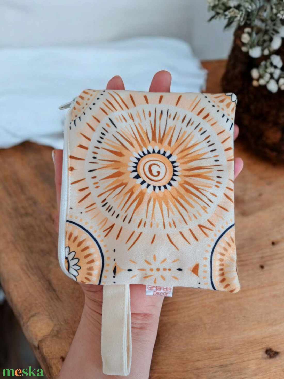 Boho mini neszesszer  - táska & tok - neszesszer - Meska.hu