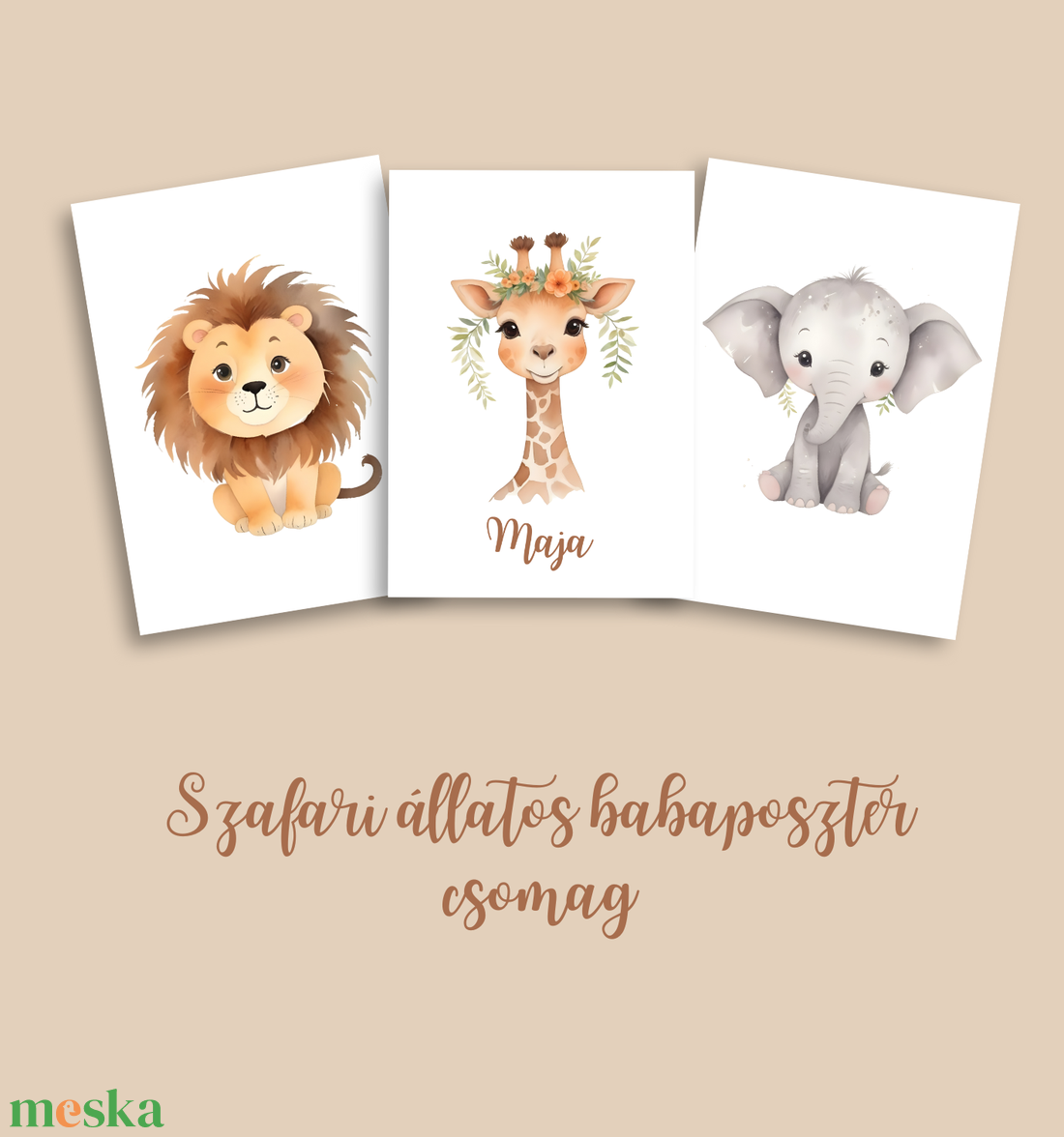 BOHO szafari állatos gyerekszoba dekoráció falikép szett - otthon & életmód - babaszoba, gyerekszoba - babaszoba kép - Meska.hu BOHO szafari állatos gyerekszoba dekoráció falikép szett - otthon & életmód - babaszoba, gyerekszoba - babaszoba kép - Meska.hu