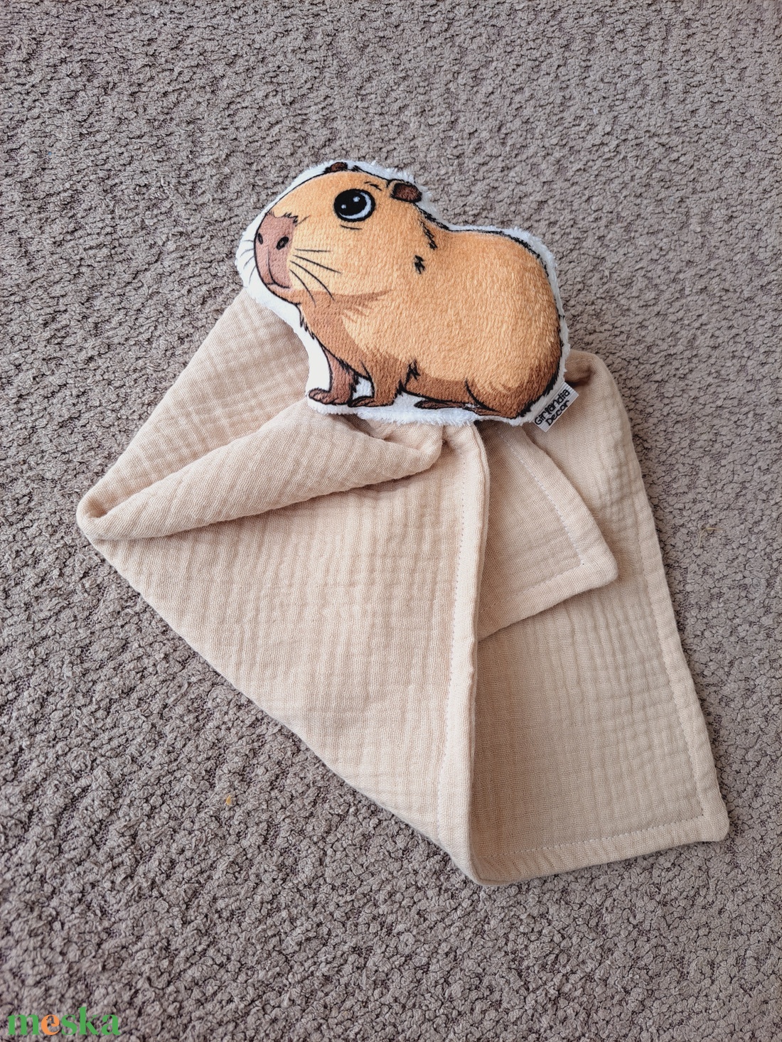 SzundiZoo szundikendő capybara - játék & sport - plüssállat & játékfigura - más figura - Meska.hu SzundiZoo szundikendő capybara - játék & sport - plüssállat & játékfigura - más figura - Meska.hu