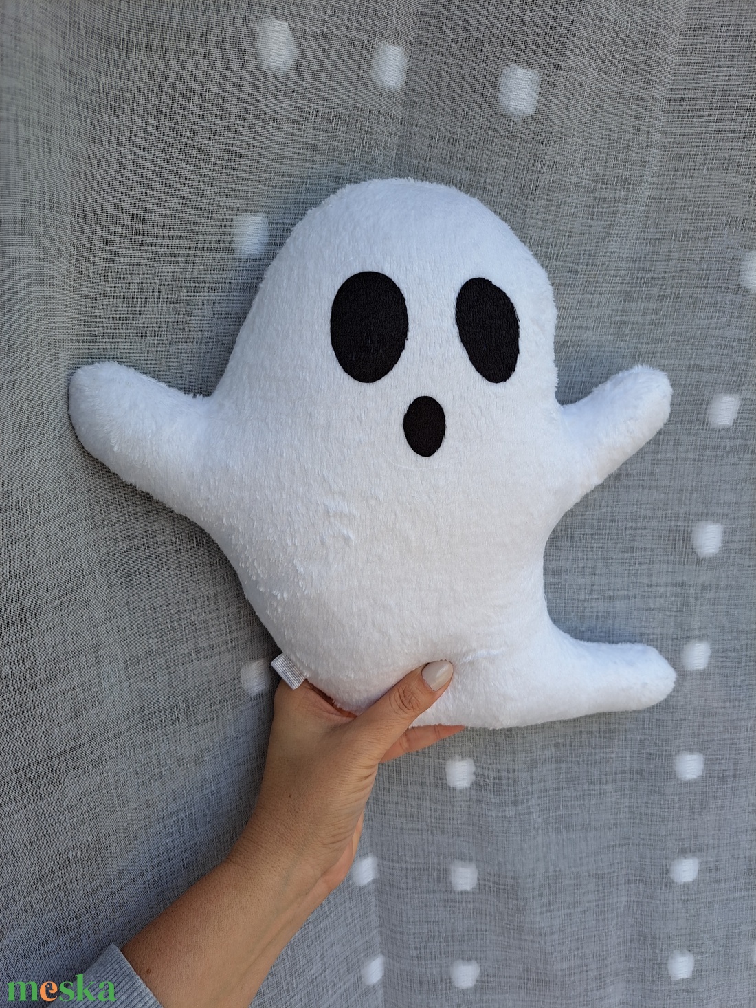 Szellem formapárna  - otthon & életmód - dekoráció - halloween - halloweeni figurák - Meska.hu