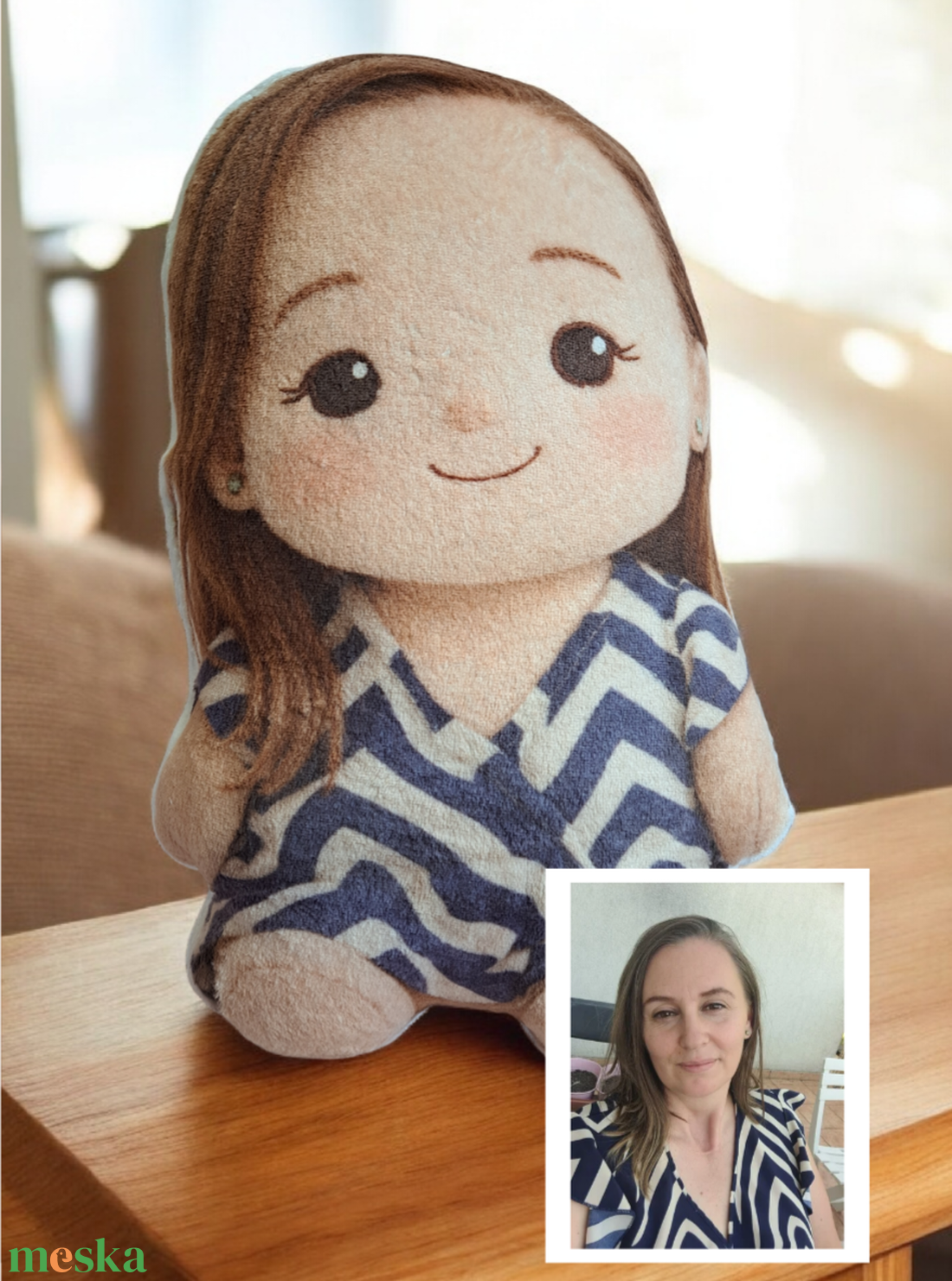 PlüssVagyok formapárna - saját fotó alapján - otthon & életmód - lakástextil - párna & párnahuzat - forma párna - Meska.hu