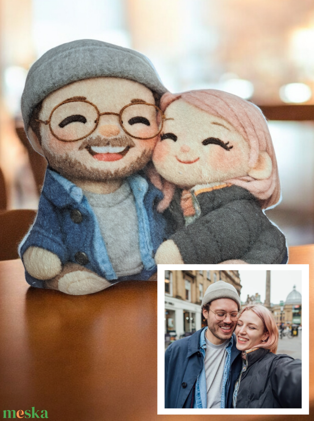 PlüssVagyok páros formapárna - saját fotó alapján - otthon & életmód - lakástextil - párna & párnahuzat - forma párna - Meska.hu