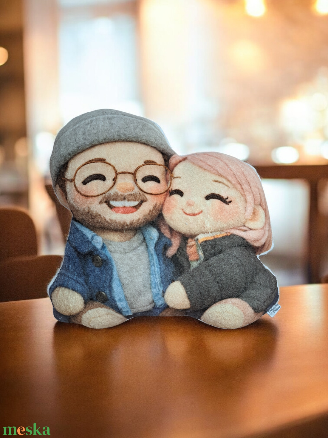 PlüssVagyok páros formapárna - saját fotó alapján - otthon & életmód - lakástextil - párna & párnahuzat - forma párna - Meska.hu