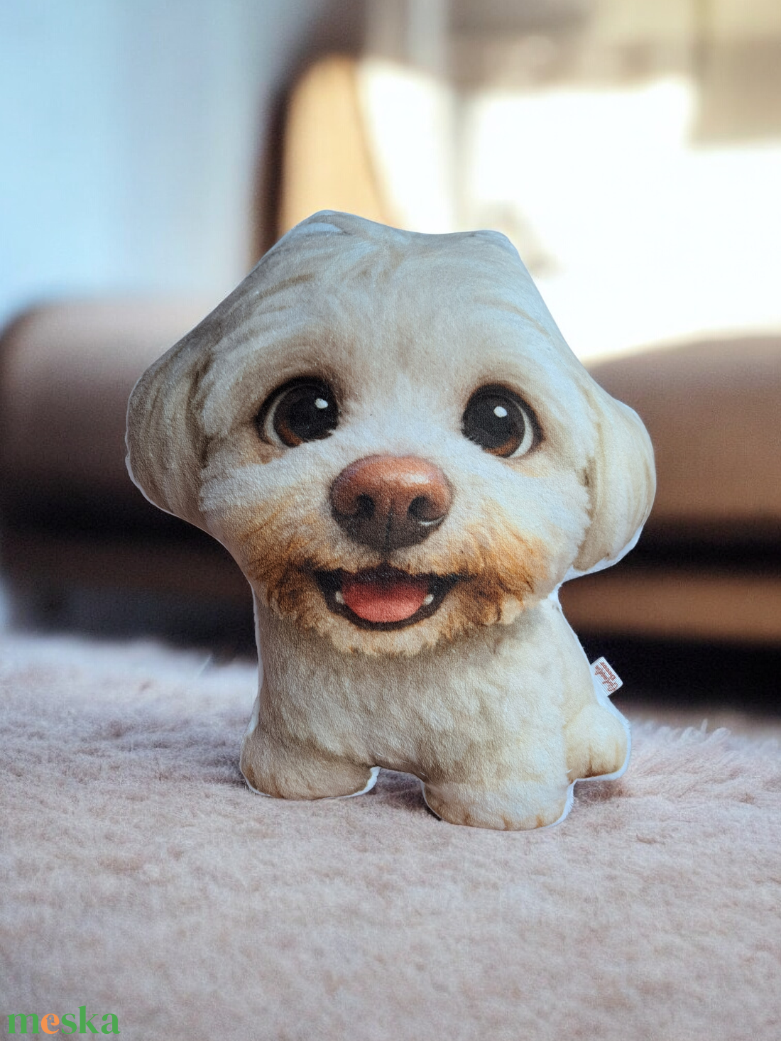 PlüssVagyok kutyus formapárna - saját fotó alapján - otthon & életmód - lakástextil - párna & párnahuzat - forma párna - Meska.hu
