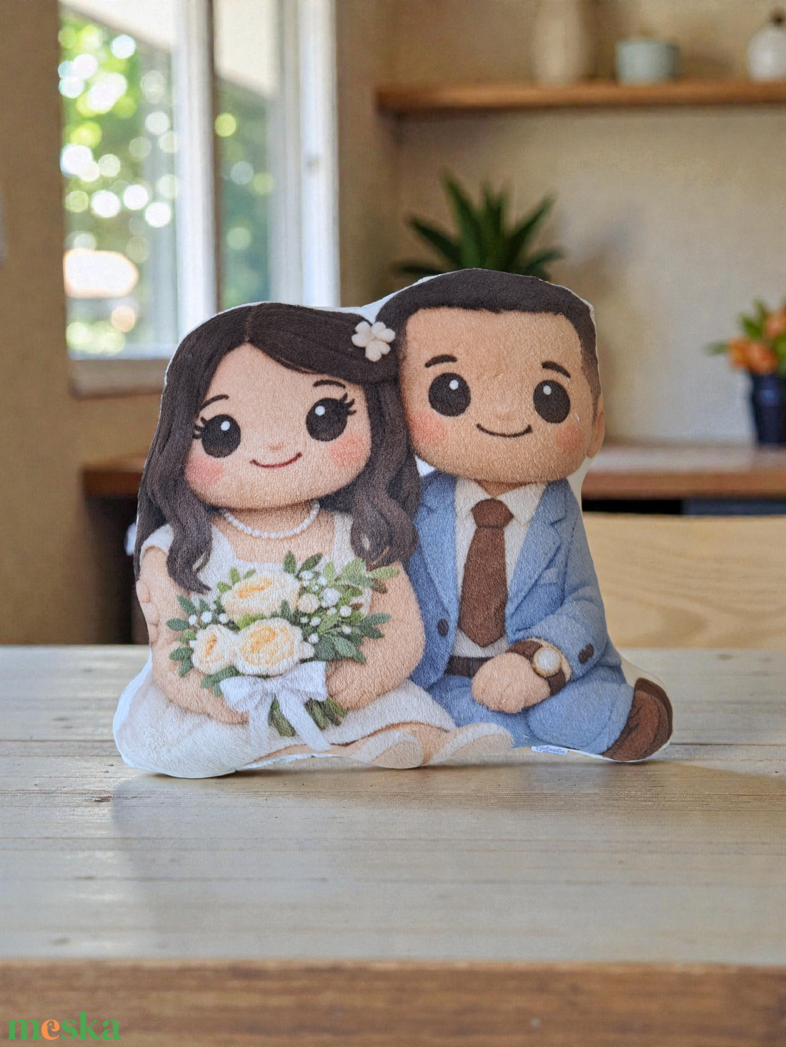 PlüssVagyok páros formapárna - saját fotó alapján - otthon & életmód - lakástextil - párna & párnahuzat - forma párna - Meska.hu