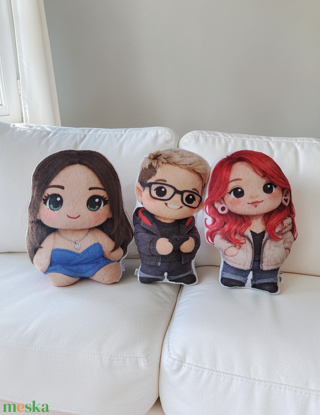 PlüssVagyok formapárna - saját fotó alapján - otthon & életmód - lakástextil - párna & párnahuzat - forma párna - Meska.hu