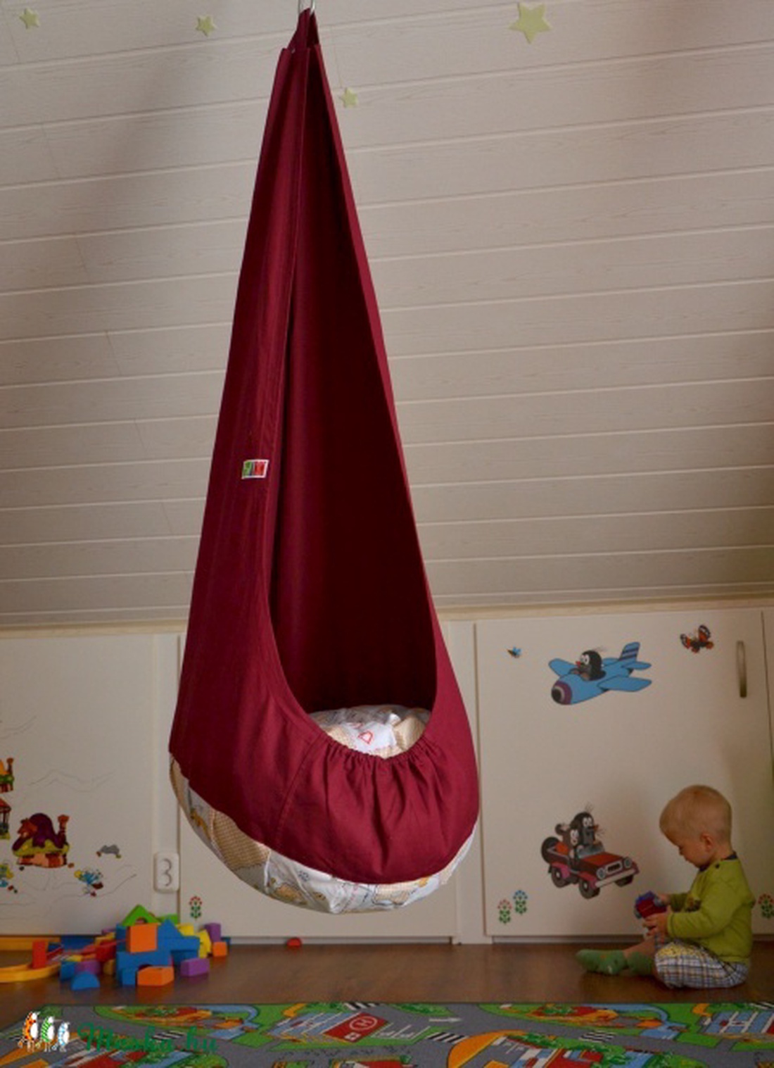 GitaMom csepp hinta bordó színben -  - Meska.hu