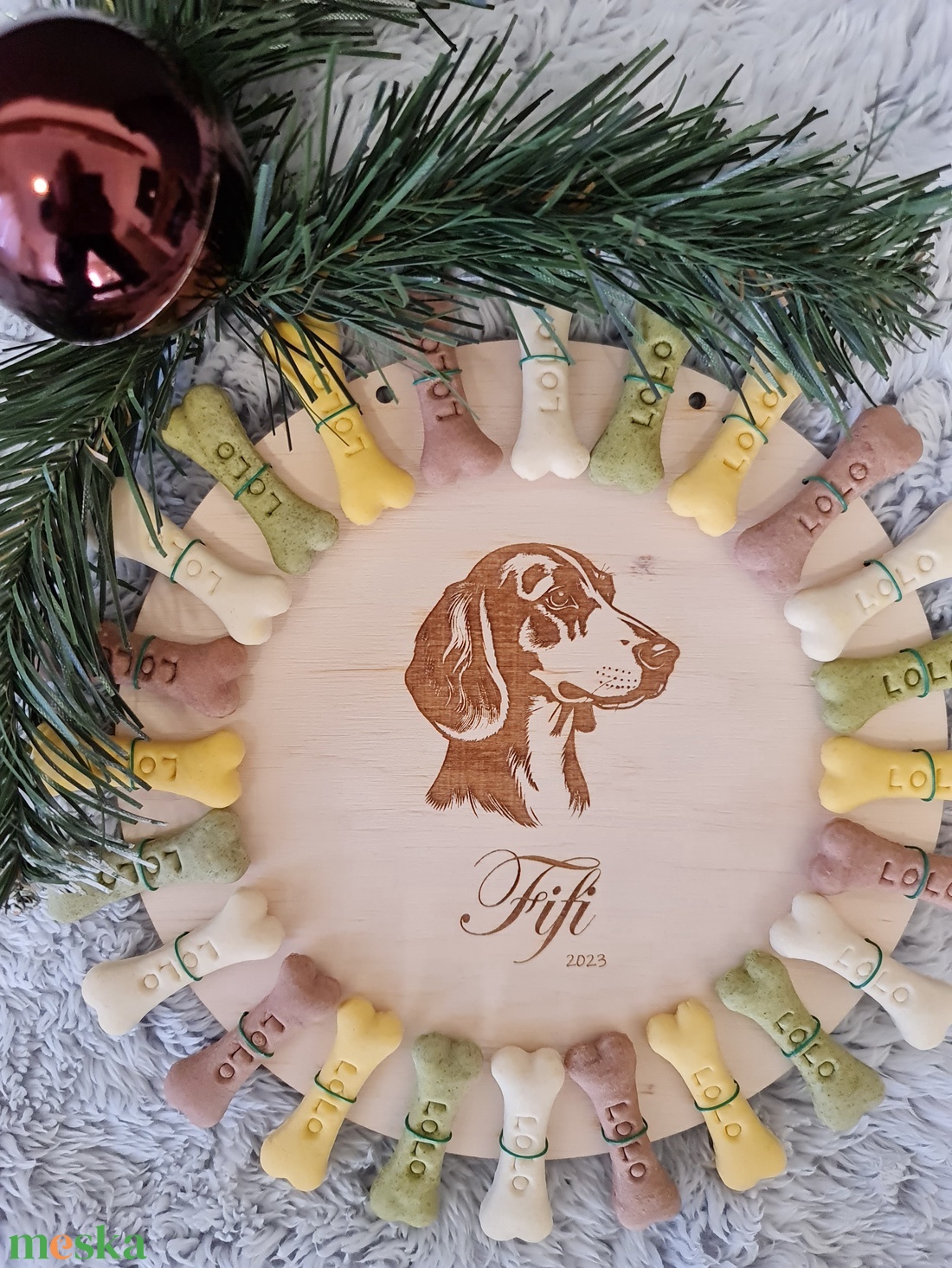 Adventi naptár kutyusoknak - karácsony - adventi díszek - adventi naptár - Meska.hu Adventi naptár kutyusoknak - karácsony - adventi díszek - adventi naptár - Meska.hu