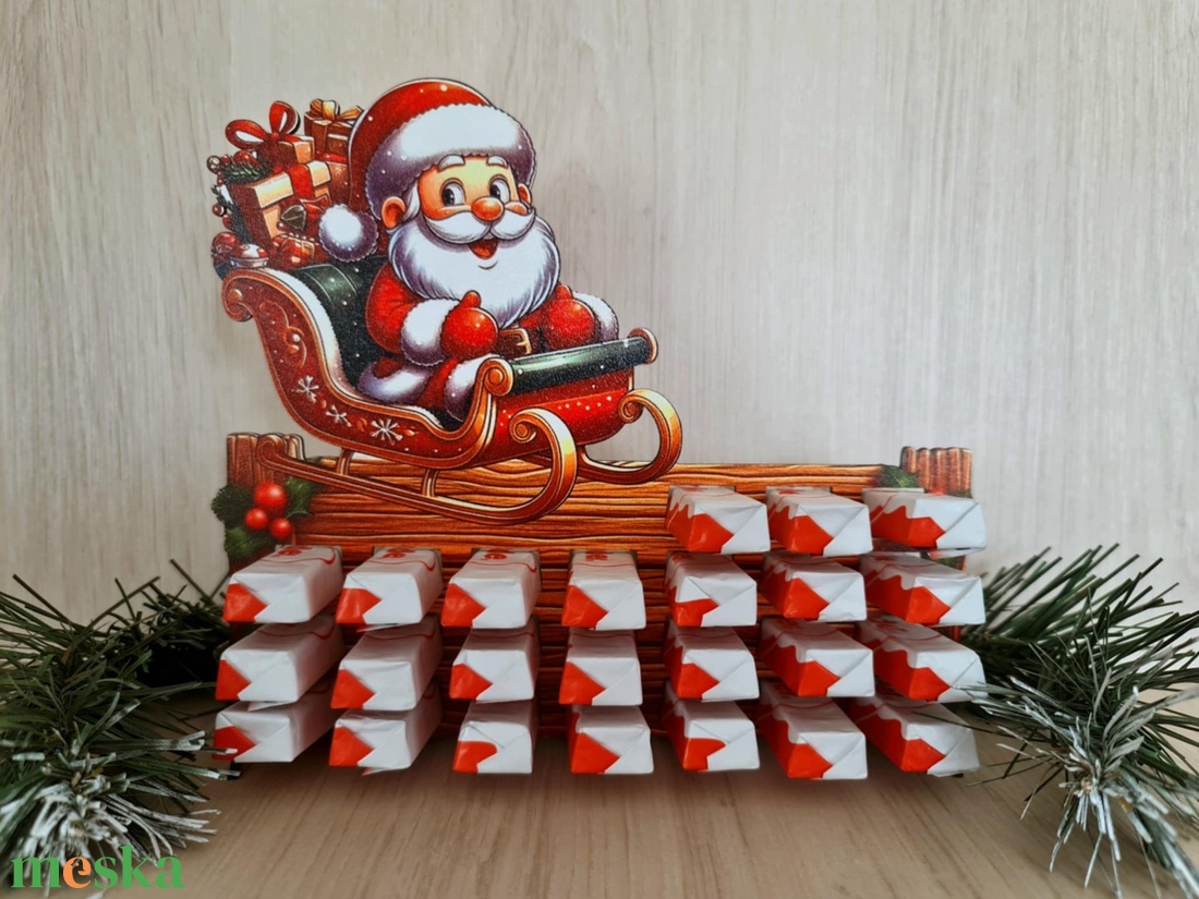 Adventi naptár kinder csokihoz - karácsony - adventi díszek - adventi naptár - Meska.hu Adventi naptár kinder csokihoz - karácsony - adventi díszek - adventi naptár - Meska.hu