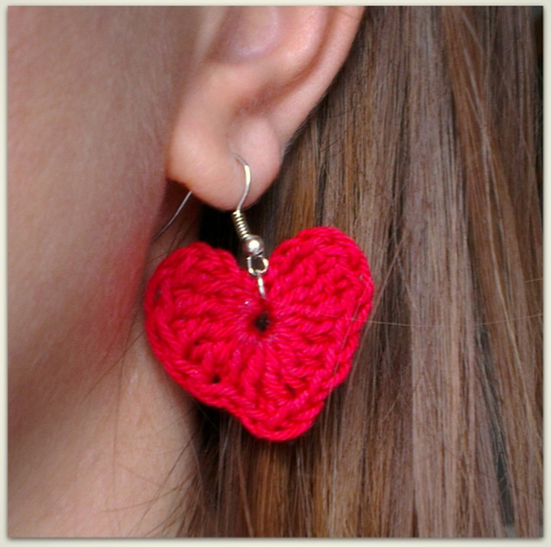 Horgolt fülbevaló -  - Meska.hu