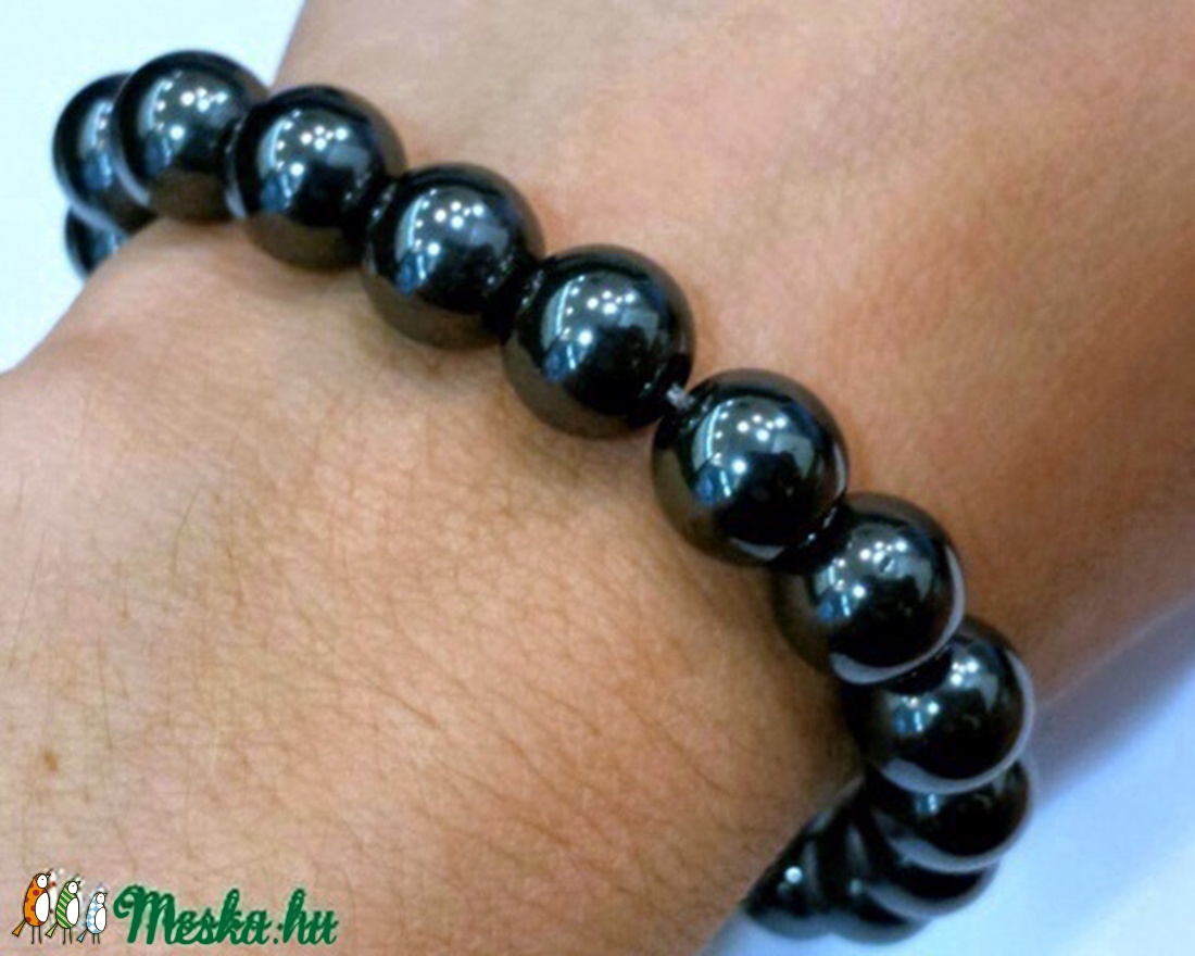 Hematit karkötő -  - Meska.hu