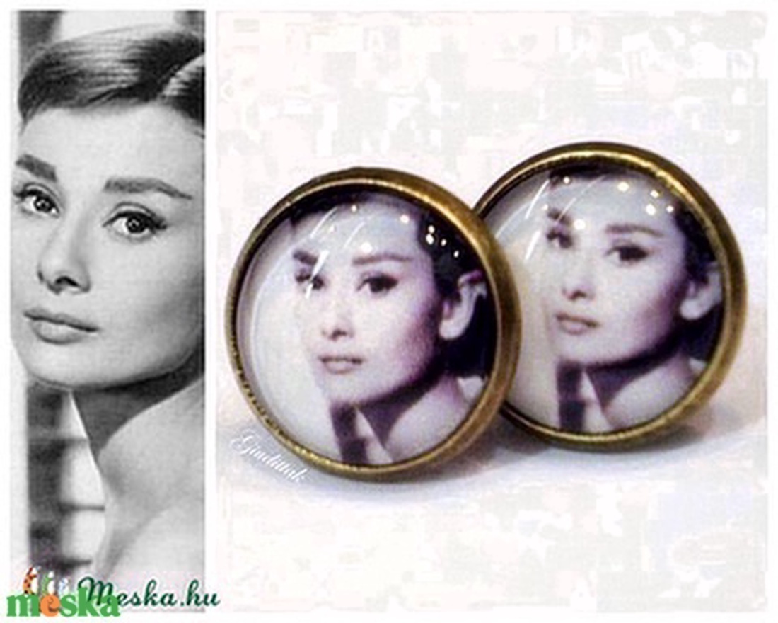 Audrey fülbevaló -  - Meska.hu