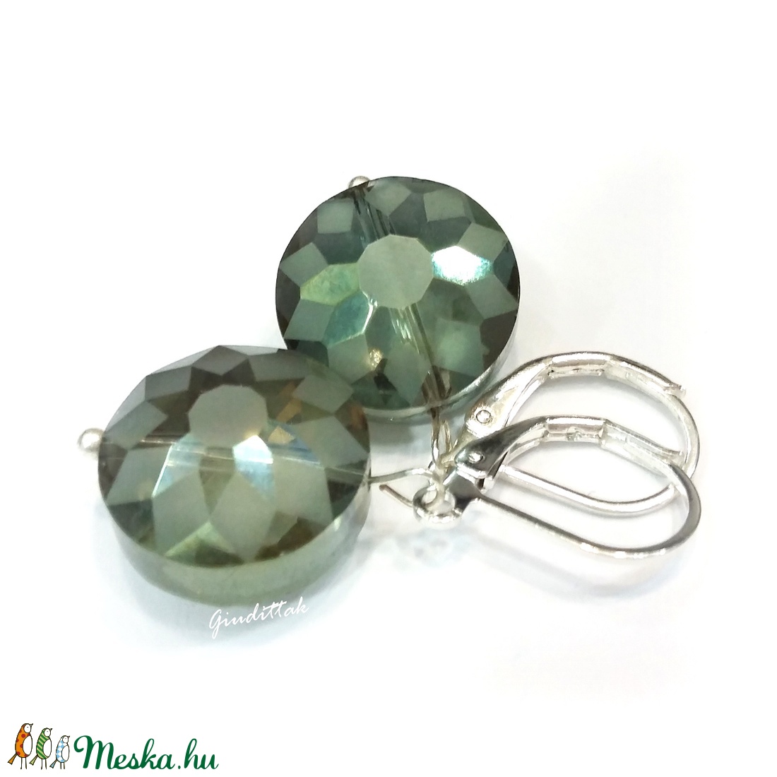 Kristály fülbevaló -  - Meska.hu