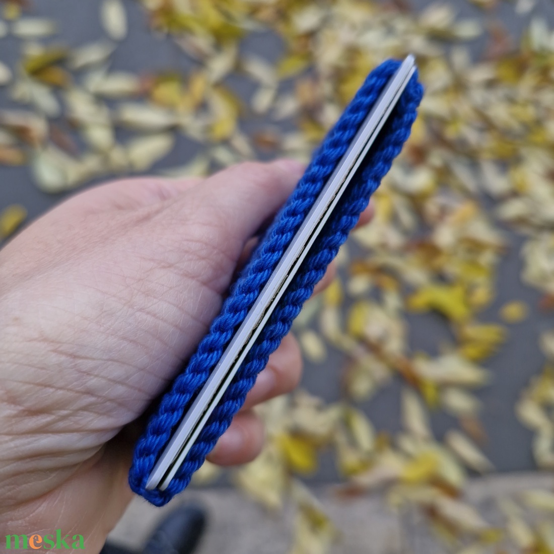 Horgolt kártyatartó - táska & tok - pénztárca & más tok - kártyatartó & irattartó - Meska.hu