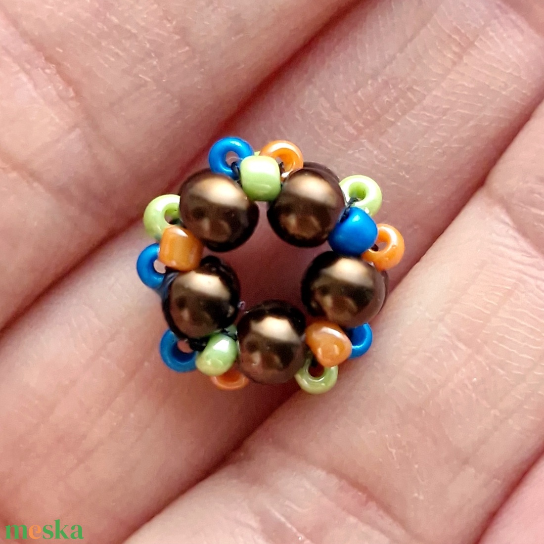 Gyöngy charm Pandora karkötőhöz - ékszer - karkötő - gyöngyös karkötő - Meska.hu