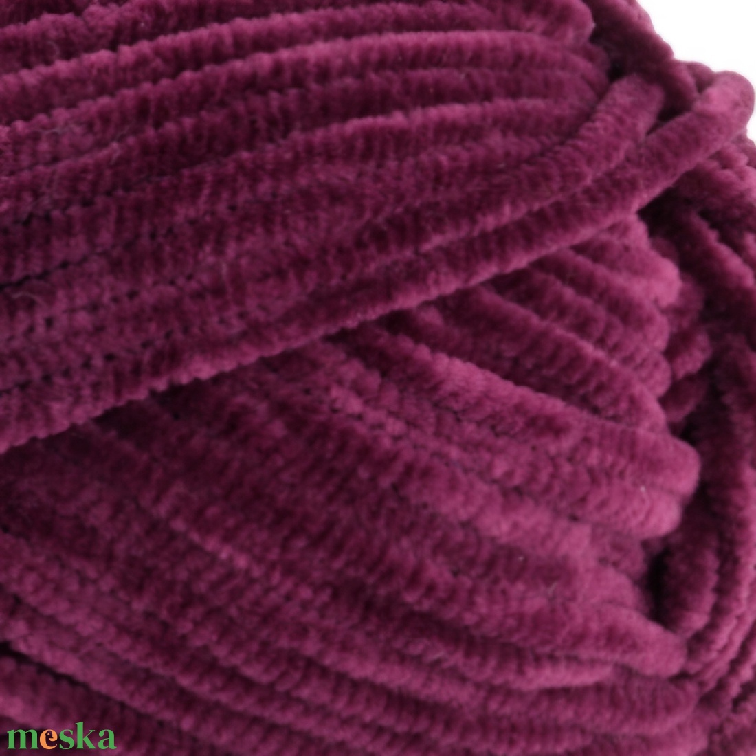 Bársonyos horgolt körsál - ruha & divat - sál, sapka, kendő - sál - Meska.hu